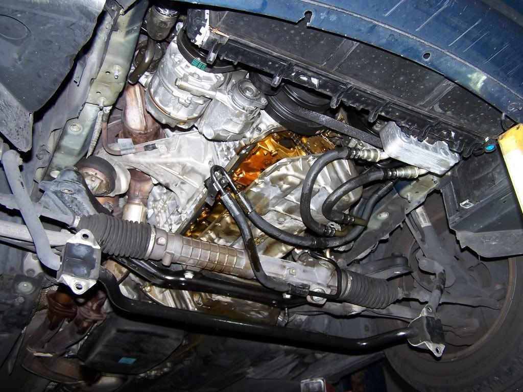 E39 6cyl oil pan gasket replacement illustrated